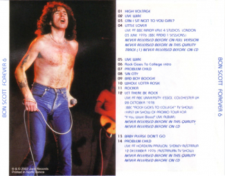 Back Cover Artwork