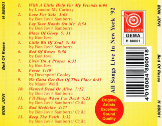 Back Cover Artwork