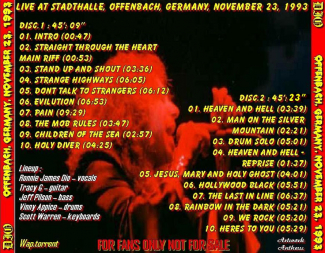 Back Cover Artwork