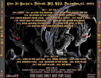 Back Cover Artwork