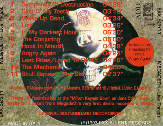 Back Cover Artwork