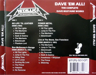 Back Cover Artwork