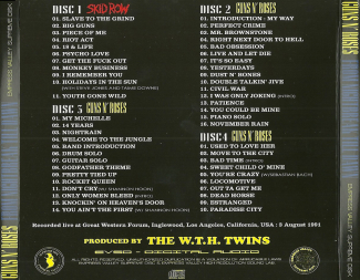 Back Cover Artwork
