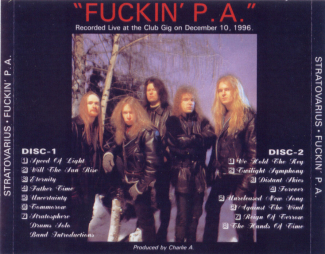 Back Cover Artwork