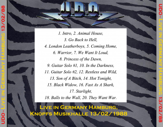 Back Cover Artwork