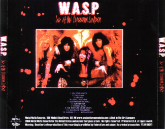 Back Cover Artwork